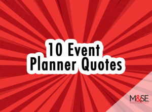 10 Event Planner Quotes