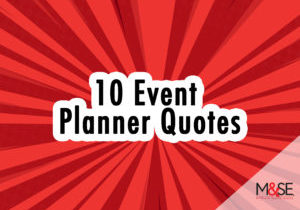 10 Event Planner Quotes